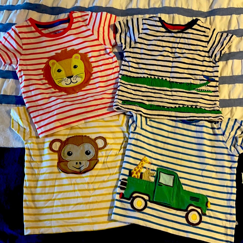 Mini Boden Flap TShirt 2-3Y. Great condition
